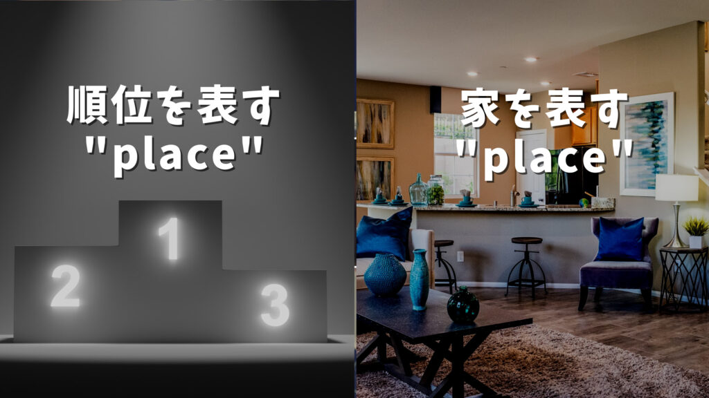 家や順位を表すplace